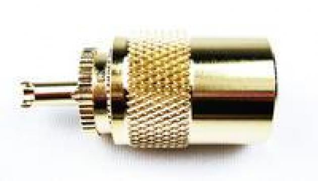 FF02003 Gold Uhf Male Connector 1
