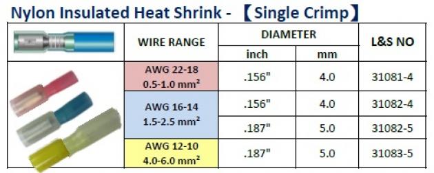 Heat Shrink (single Crimp) 1