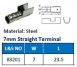7mm Straight Terminal
