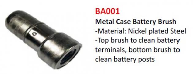 Metal Case Battery Brush 1