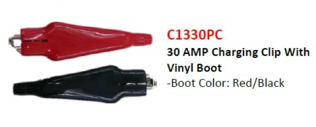 30 AMP Charging Clip With Vinyl Boot 1