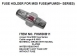 Fuse Holder for Midi Fuse(#FUMIDI~Series)