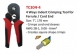 4 Way Indent Crimping Tool for Ferrule/ Cord End