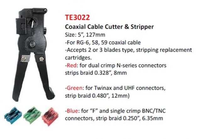 Coaxial Cable Cutter & Stripper 1