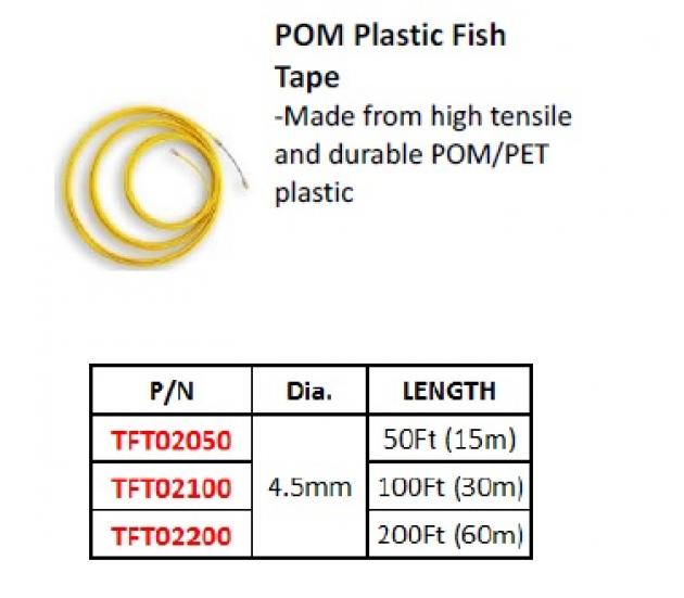 POM Plastic Fish Tape 1