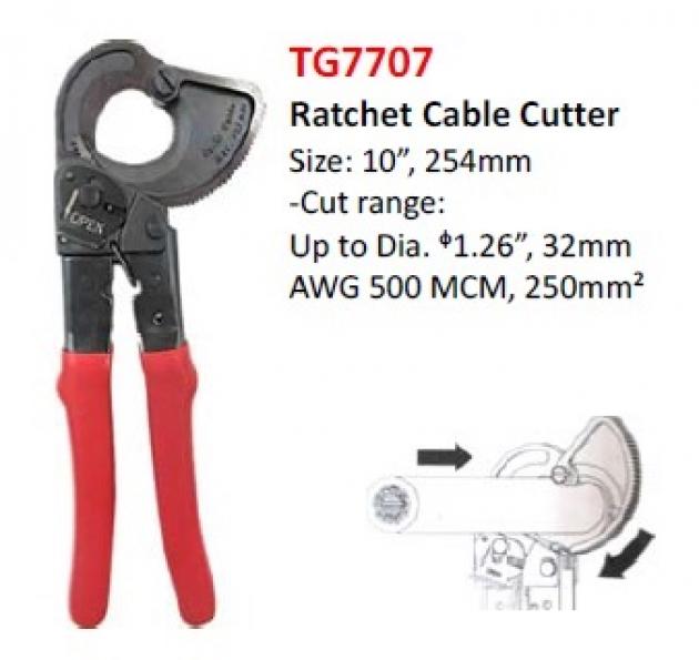 Ratchet Cable Cutter 1