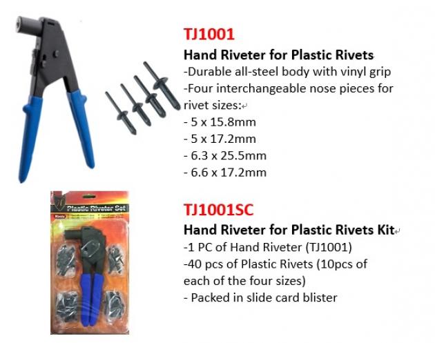 Hand Riveter for Plastic Rivets 1