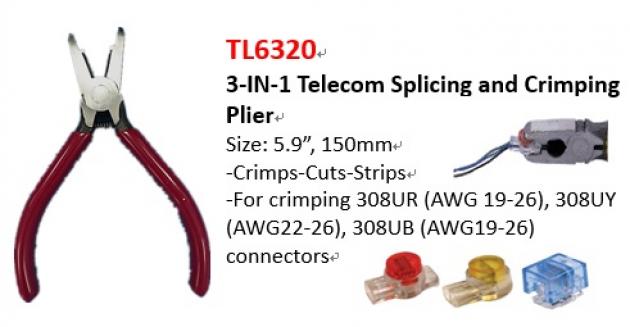 3 in 1 Telecom Splicing and Crimping Plier 1