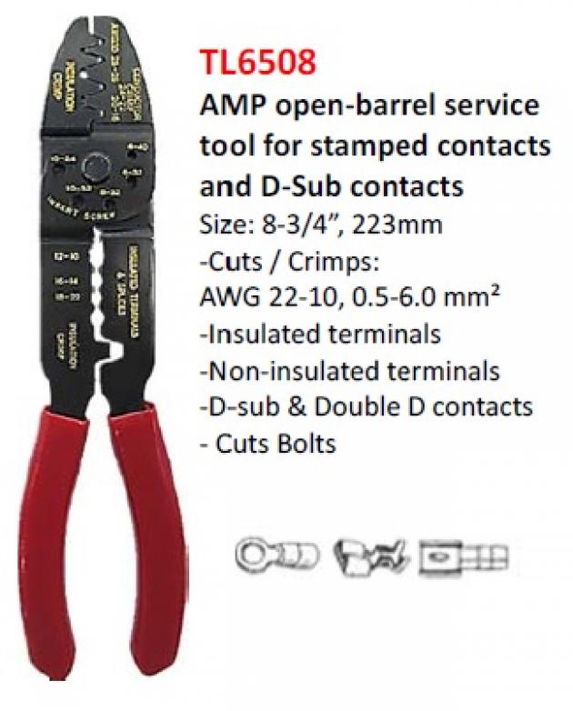 AMP Open-Barrel Service Tool For Stamped Contacts and D-Sub Contacts 1