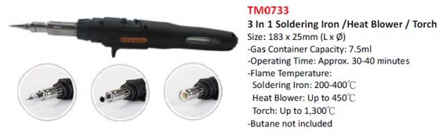 3 in 1 Soldering Iron/ Heat Blower/ Torch 1