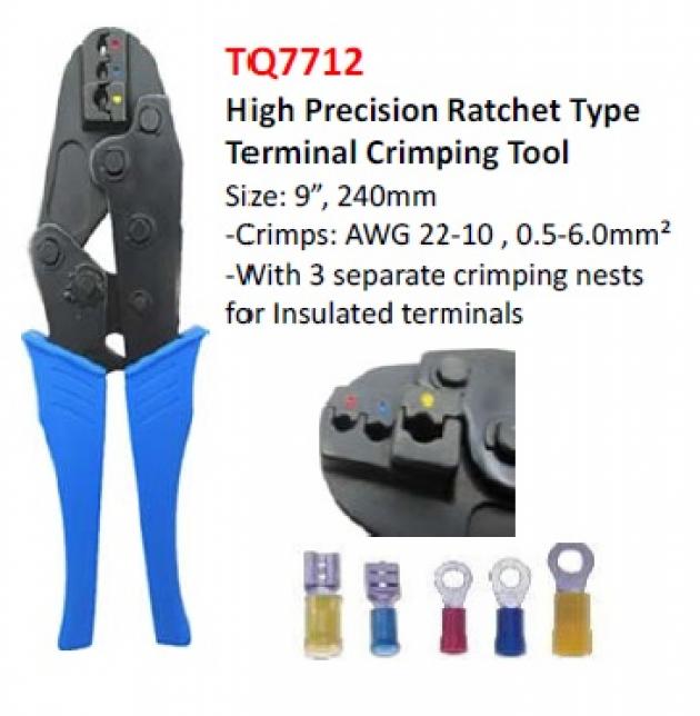 High Precision Ratchet Type Terminal Crimping Tool 1