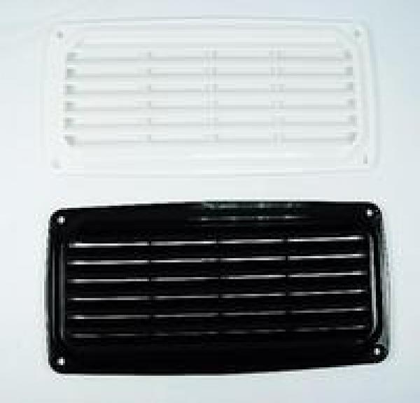 SS36101W Abs Louvered Vent-white