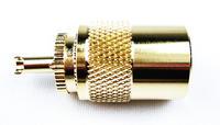 FF02003 Gold Uhf Male Connector